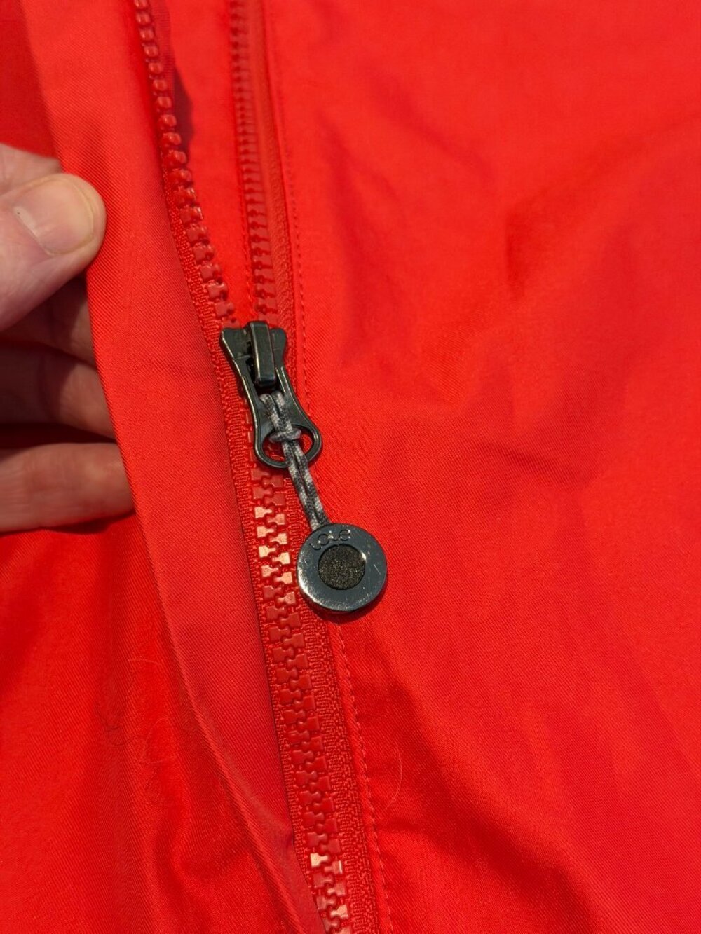 Lole Women's Rain Trench Coat - Waterproof Sealed Seams - Red - Size L - Picture 12 of 16
